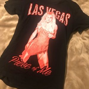 Britney Spears Vegas Concert T-shirt